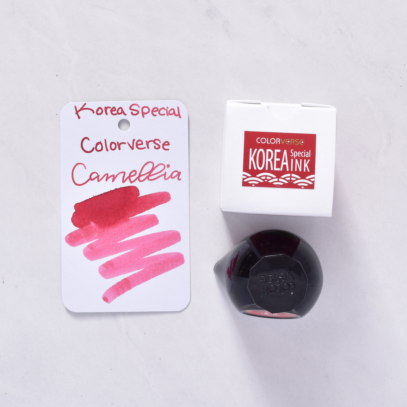  pColorverse Korea Special Camellia Ink Bottle pink