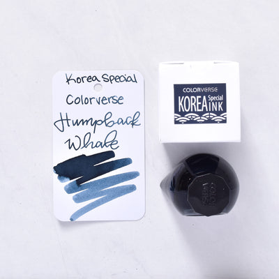 Colorverse Korea Special Humpback Whale Ink Bottle blue