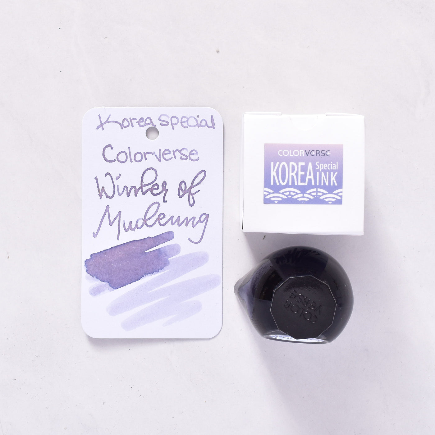 Colorverse Korea Special Winter of Mudeung Ink Bottle lavender