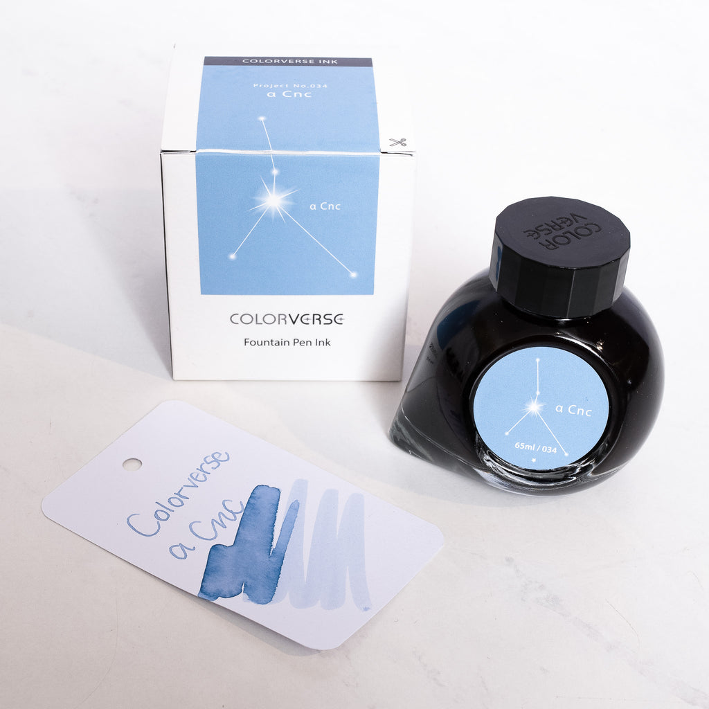 Colorverse Project No. 034 A CNC Blue Fountain Pen Ink – Truphae