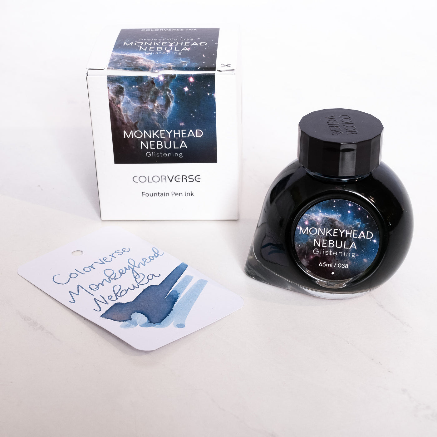 Colorverse Project No 038 Monkeyhead Nebula Glistening Ink Bottle