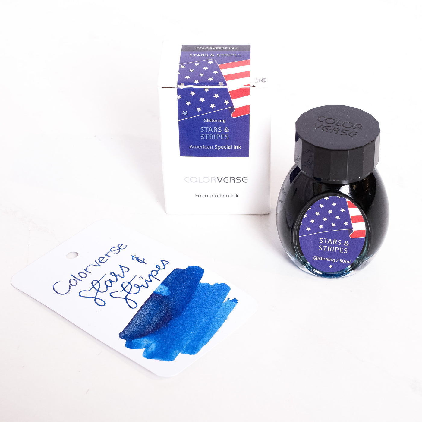 Colorverse Stars and Stripes Glistening Ink Bottle