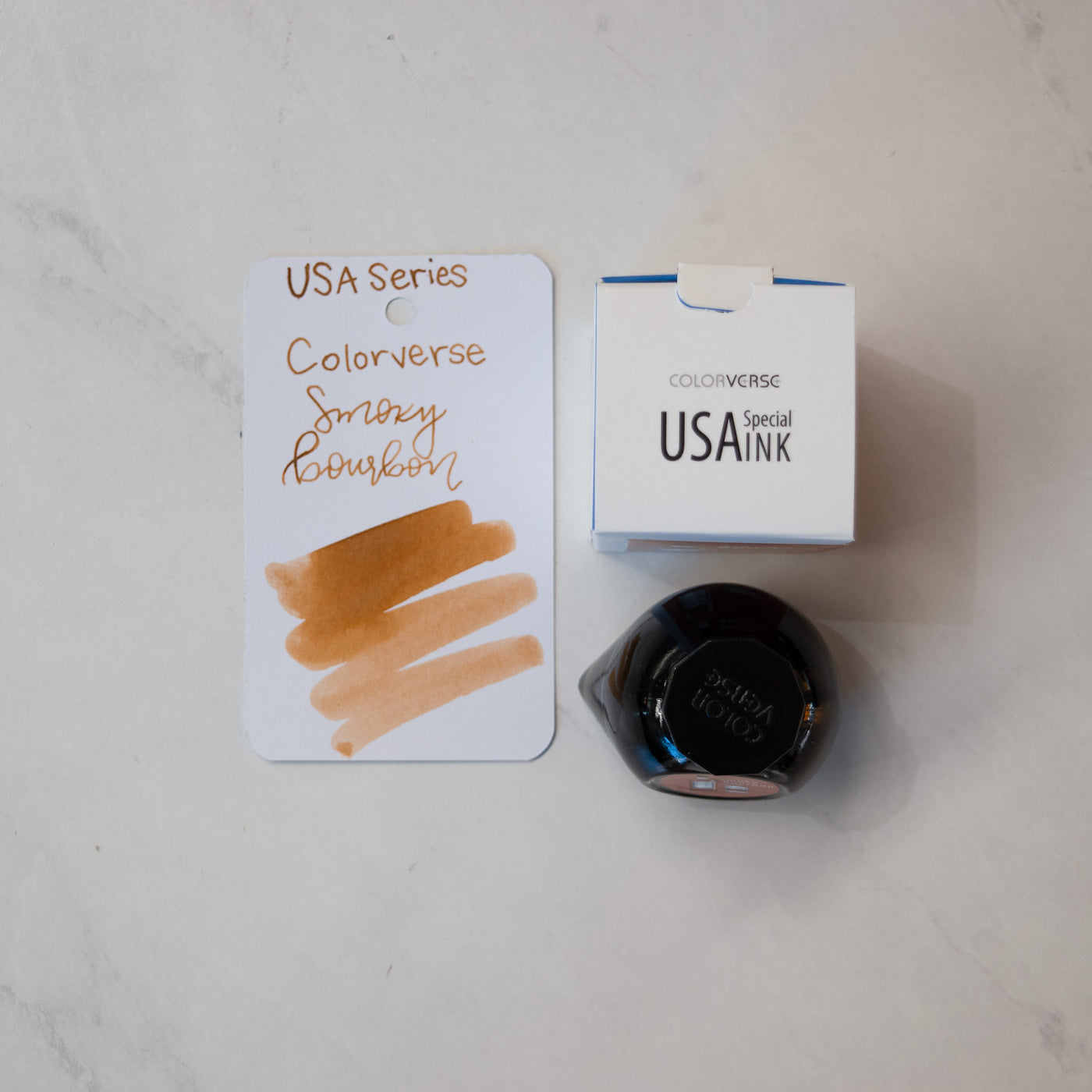 Colorverse USA Special Series Smoky Bourbon Ink Bottle brown