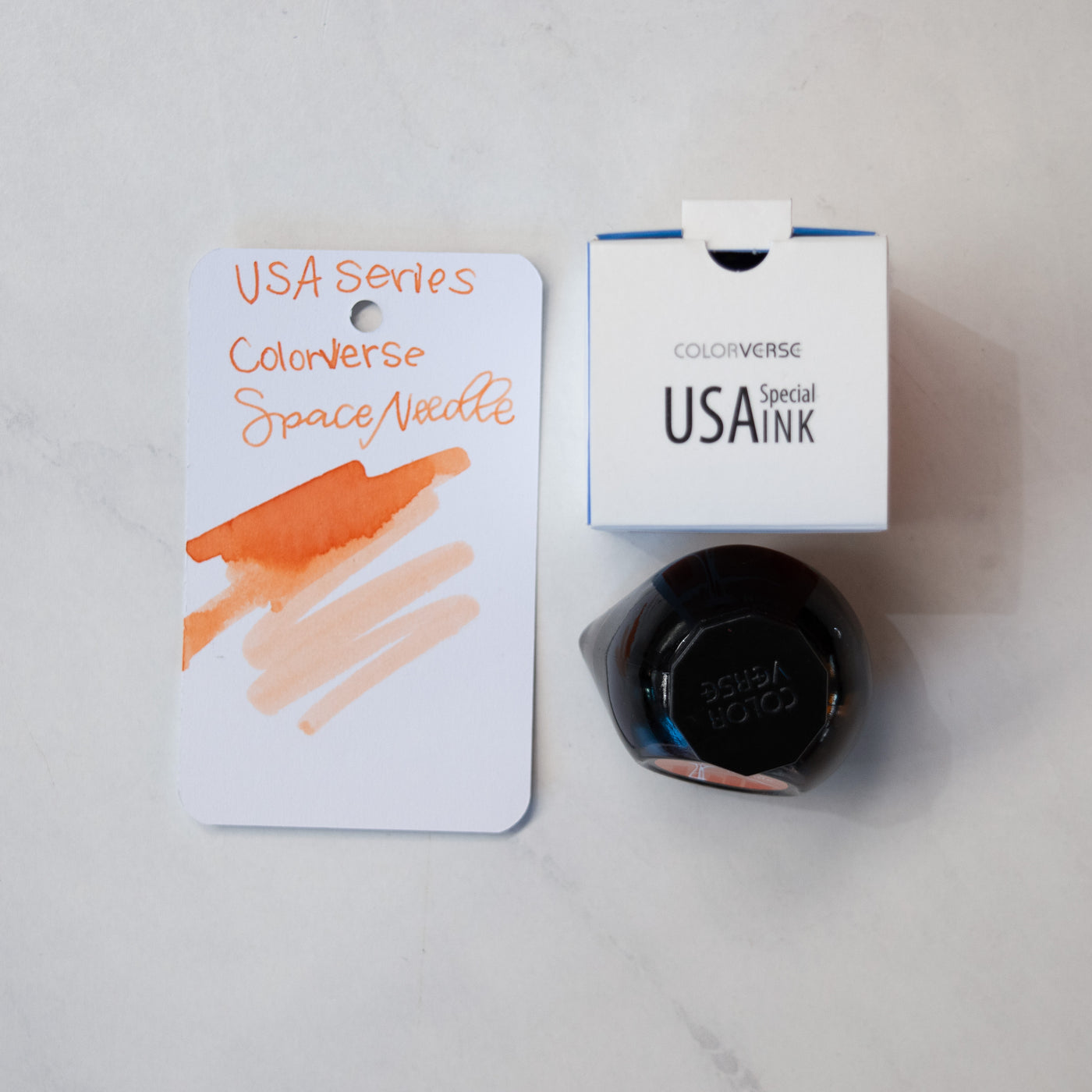 Colorverse USA Special Series Space Needle Ink Bottle orange