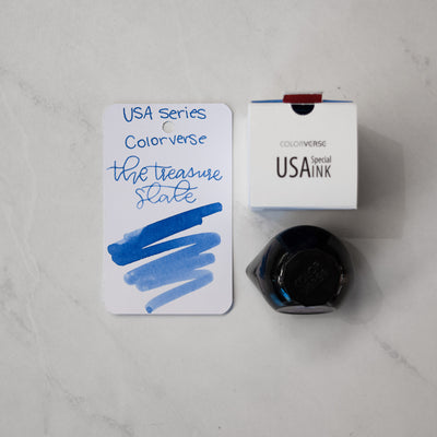 Colorverse USA Special Series The Treasure State Ink Bottle blue