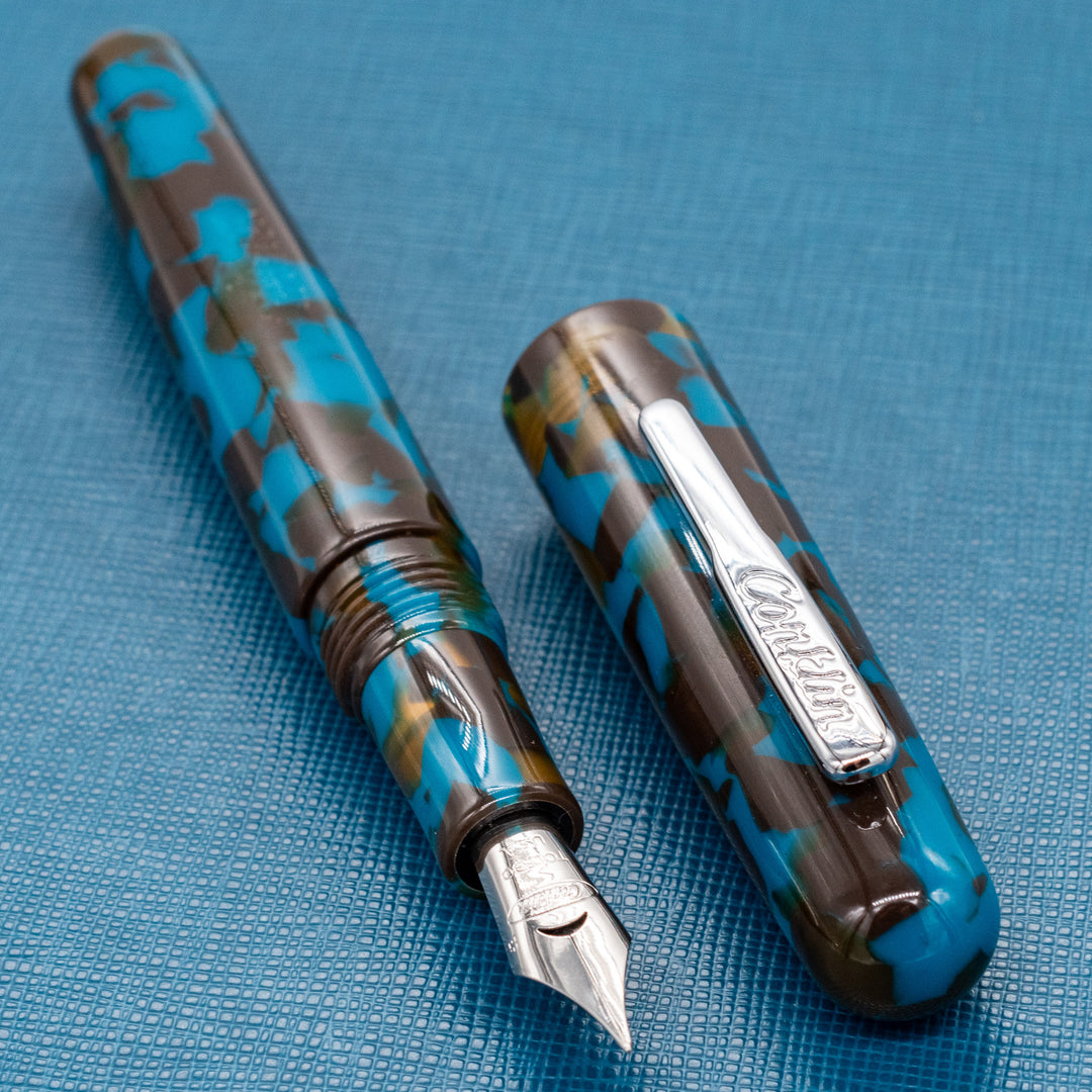 Conklin All American Southwest Turquoise Fountain Pen – Truphae