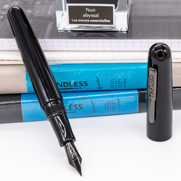 Conklin All American Fountain Pen - Raven Black – Truphae