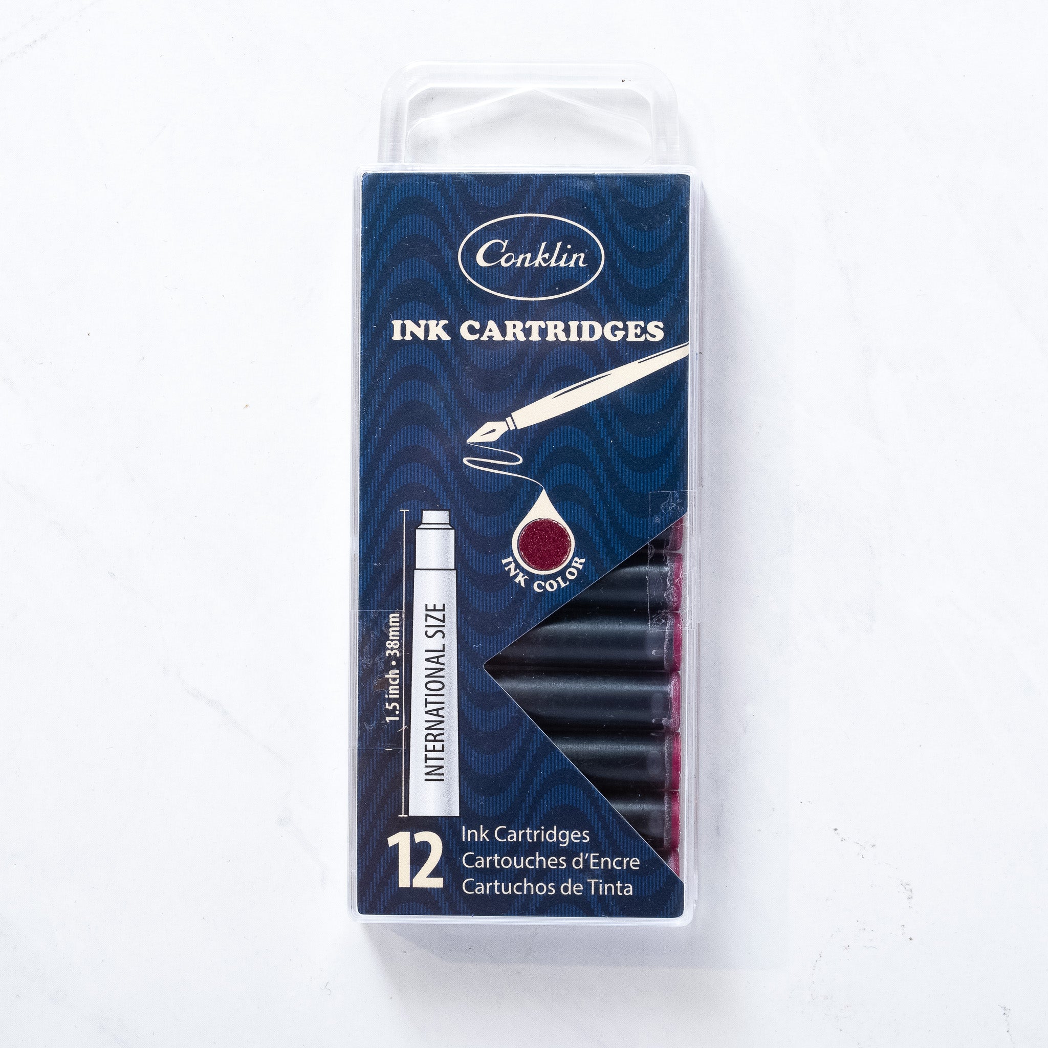 Conklin Ink Cartridges - Burgundy – Truphae