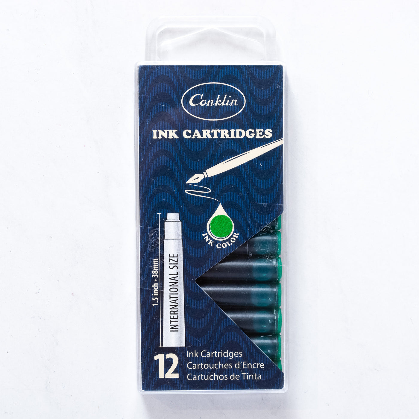 Conklin Green Ink Cartridges