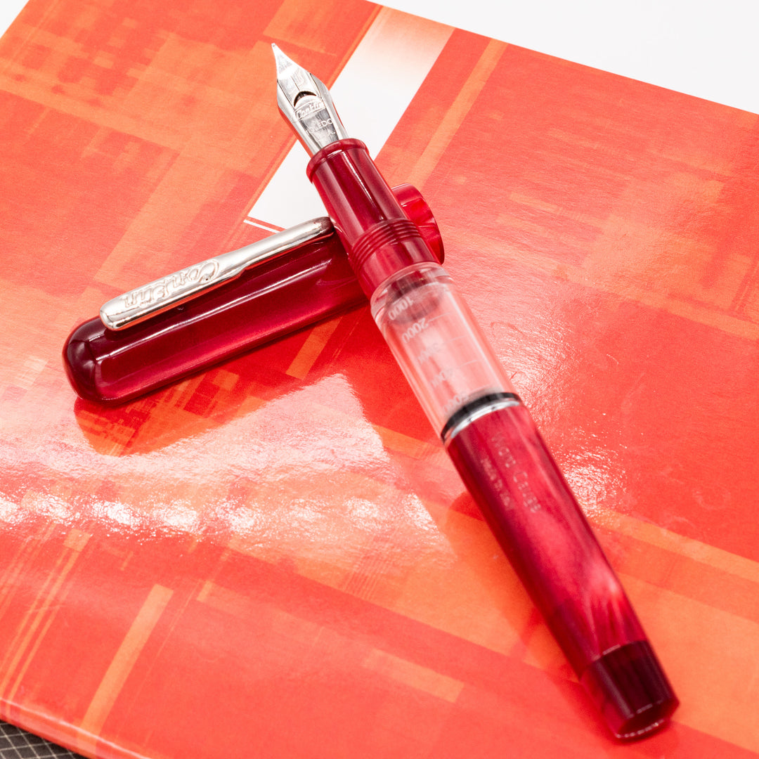 Conklin Heritage Word Gauge Fountain Pen - Red – Truphae