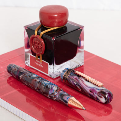 Conklin 1898 Misto Purple Rollerball Pen swirled resin