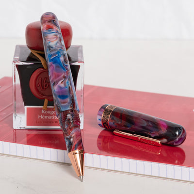 Conklin 1898 Misto Purple Rollerball Pen uncapped