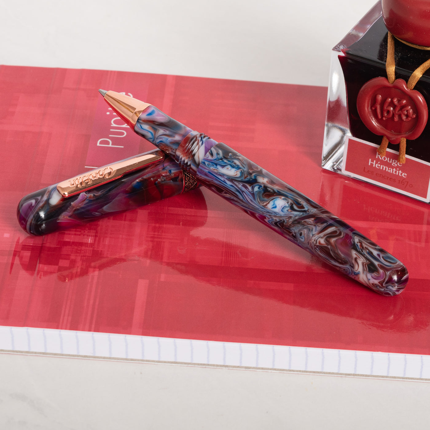 Conklin 1898 Misto Purple Rollerball Pen