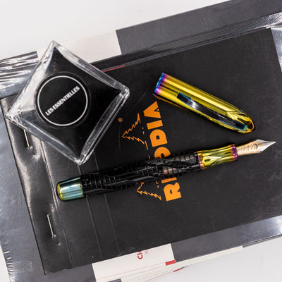 Conklin Nozac Futura Rainbow Fountain Pen fast filler