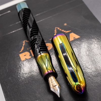 Conklin Nozac Futura Rainbow Fountain Pen PVD