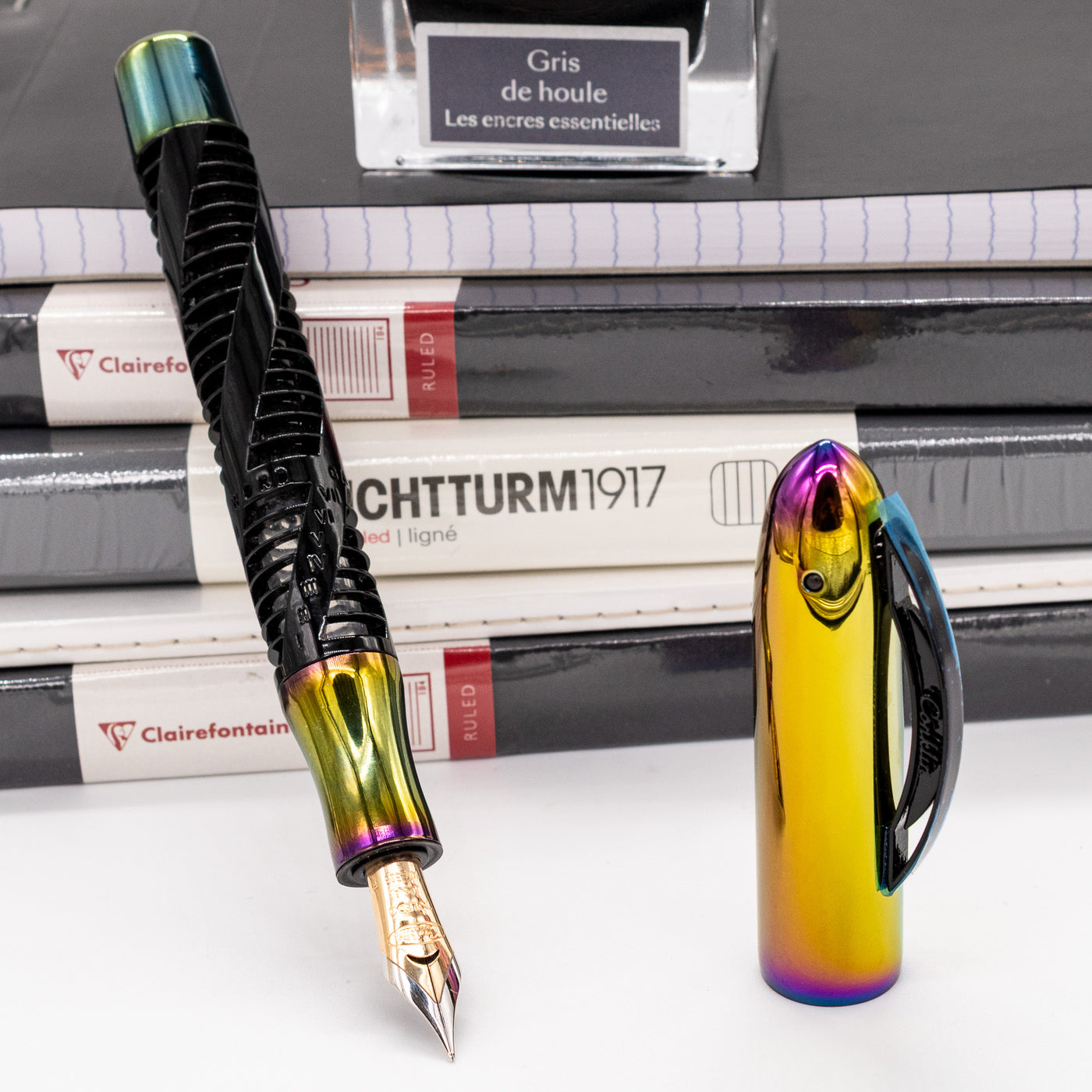 Conklin Nozac Futura Rainbow Fountain Pen