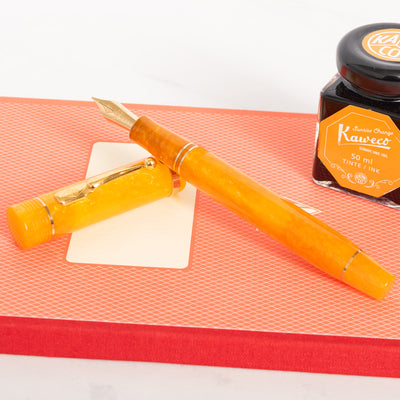 Conway Stewart Winston Churchill Oversize Orange Fountain Pen