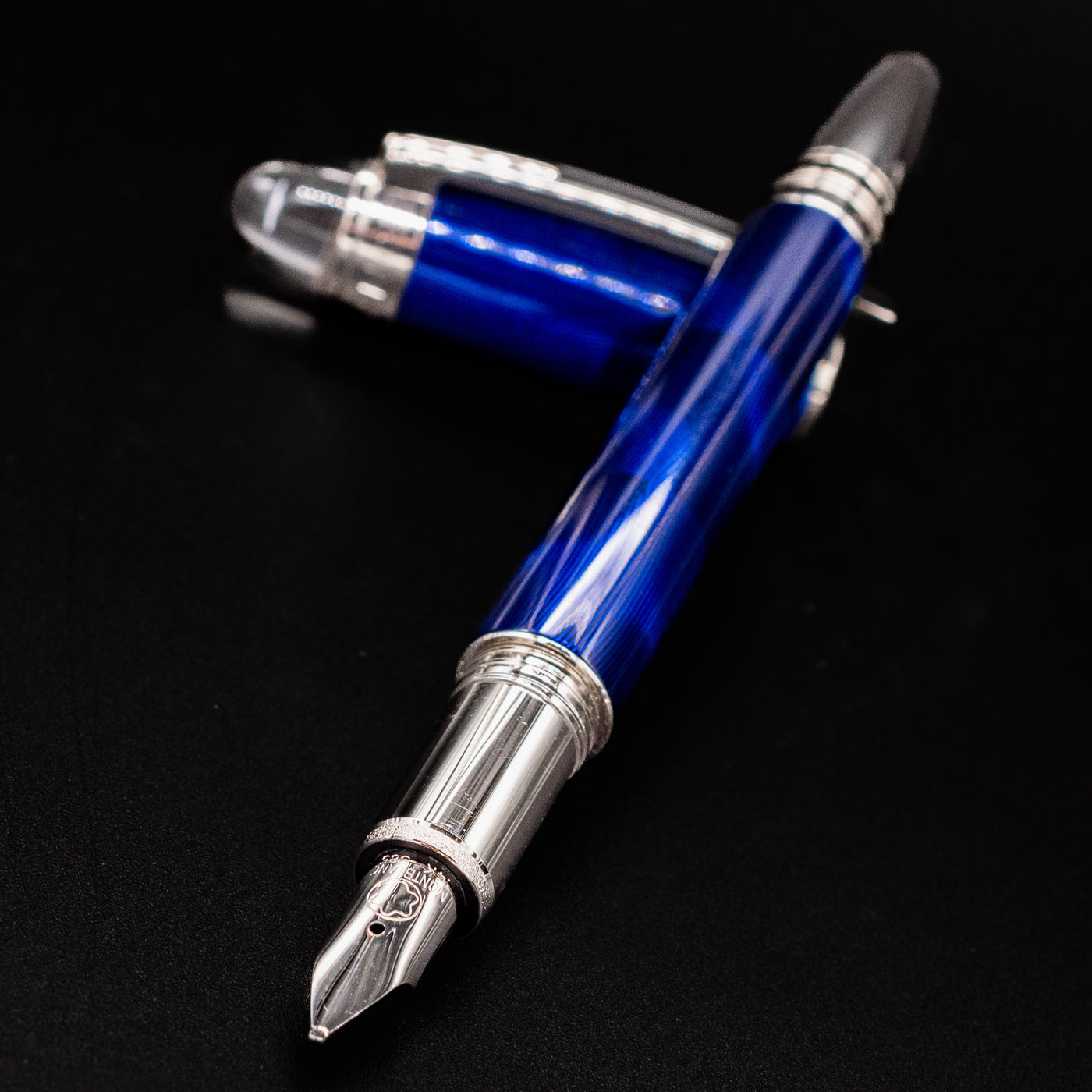 Montblanc Starwalker Cool Blue Fountain Pen - Preowned