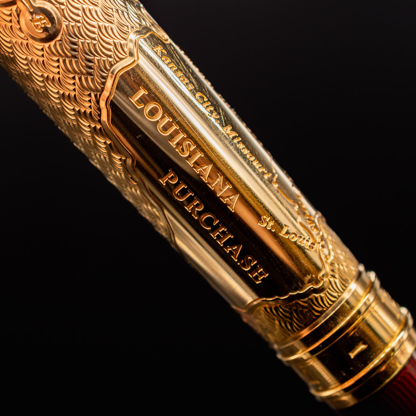 Meriwether Ruby David Oscarson Meriwether Lewis Fountain Pen - Ruby Red – Truphae