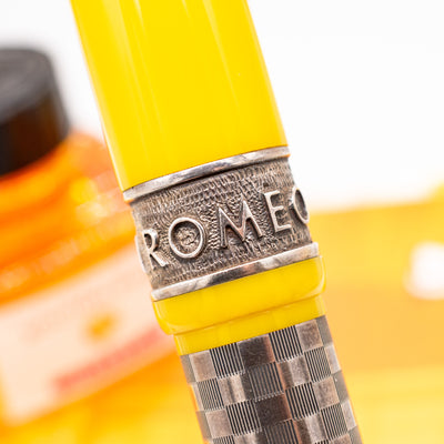 Delta Alfa Romeo Yellow Rollerball Pen italian