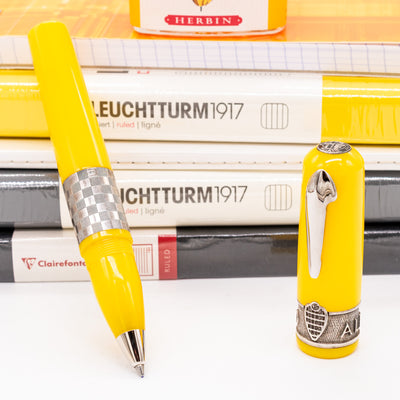 Delta Alfa Romeo Yellow Rollerball Pen