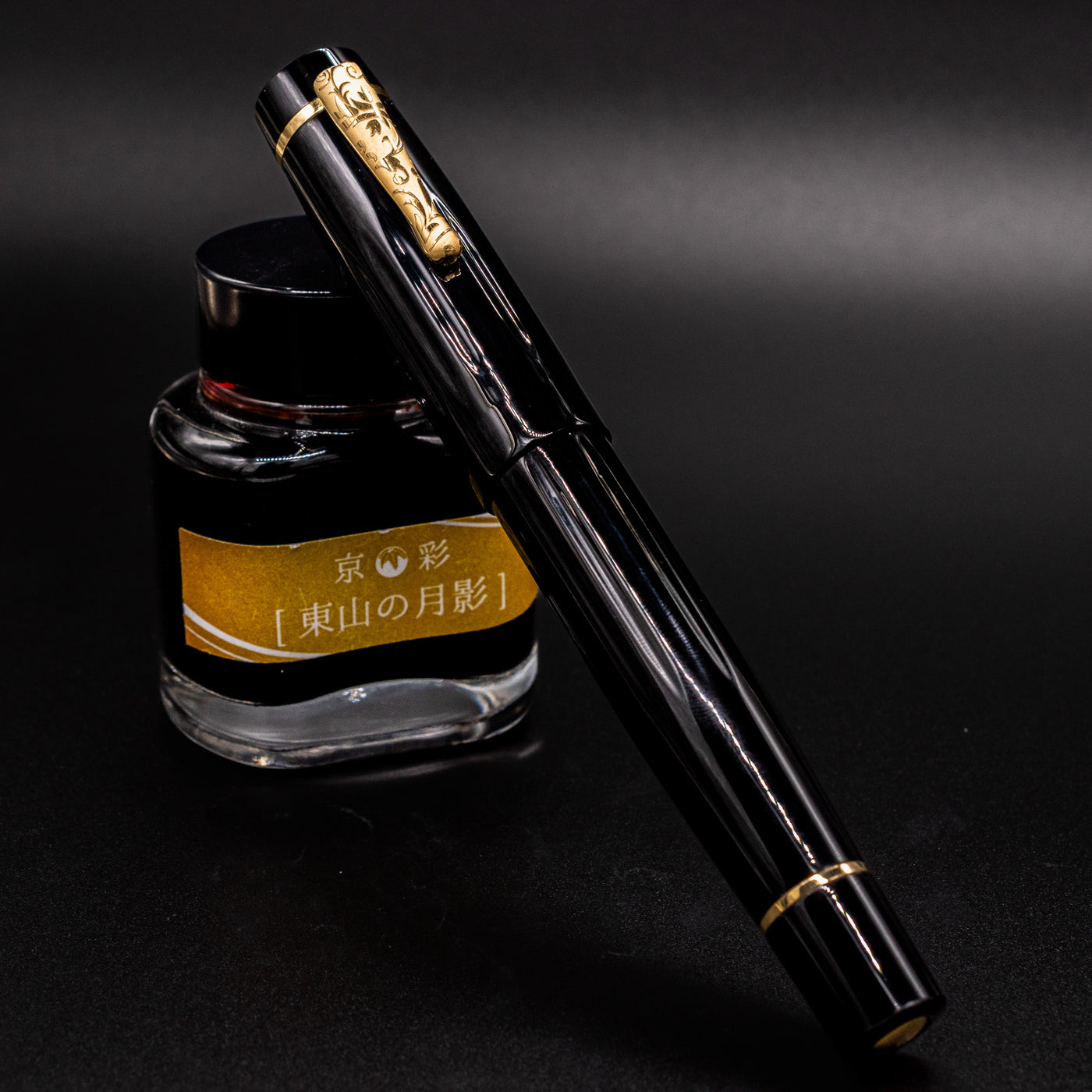 Delta Bio+16 Nera Fountain Pen - Stainless Steel Nib capped