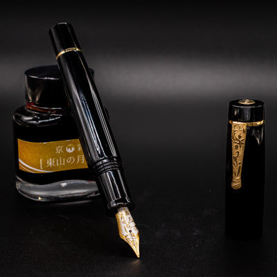 Delta Bio+16 Nera Fountain Pen - Stainless Steel Nib