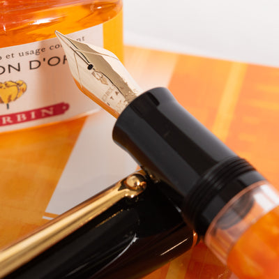 Delta DV Original Midsize Gold Fountain Pen 14k Gold Nib