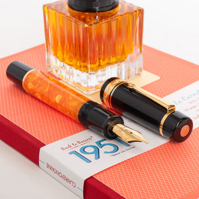 Delta DV Original Oversize Fountain Pen gold trim