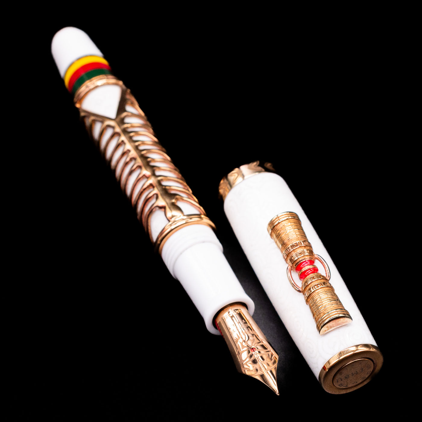 Delta Indigenous People Simbu Rose Vermeil Fountain Pen – Truphae