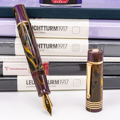 Delta Neo Gallery Fountain Pen - Iris