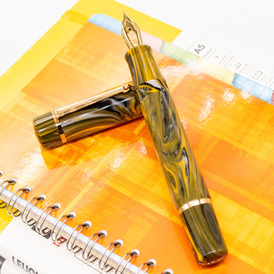 Delta Neo Gallery Fountain Pen - Marigold yellow
