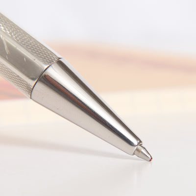 Delta Profili Red & Sterling Silver Ballpoint Pen - Preowned Tip