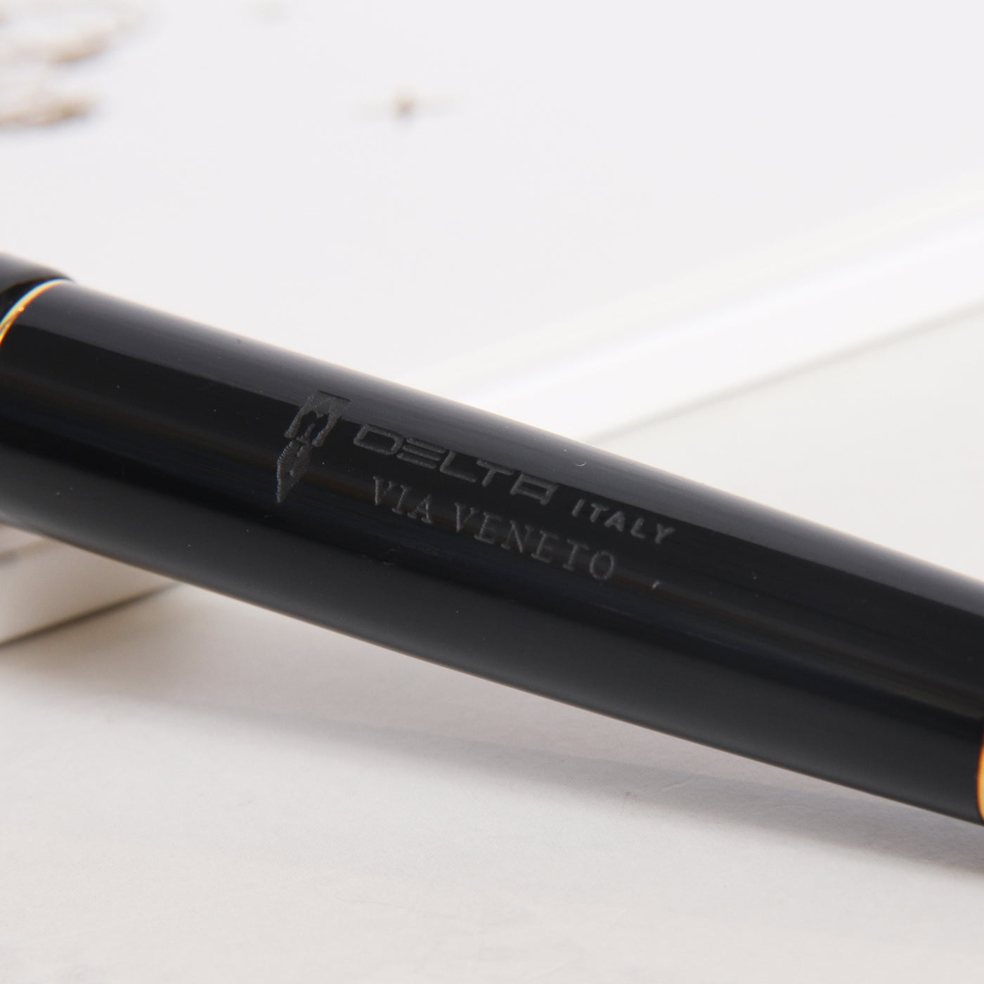Delta Via Veneto Fountain Pen - Preowned Engraving