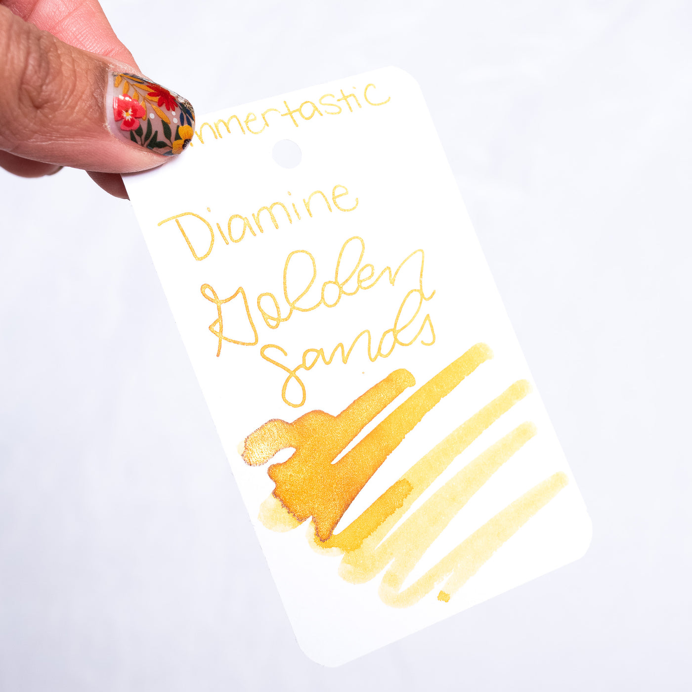 Diamine Golden Sands Ink Bottle yellow