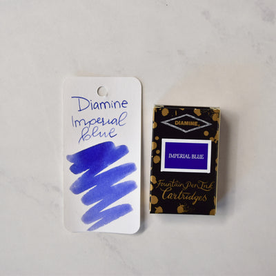 Diamine Imperial Blue Ink Cartridges - Pack of 18