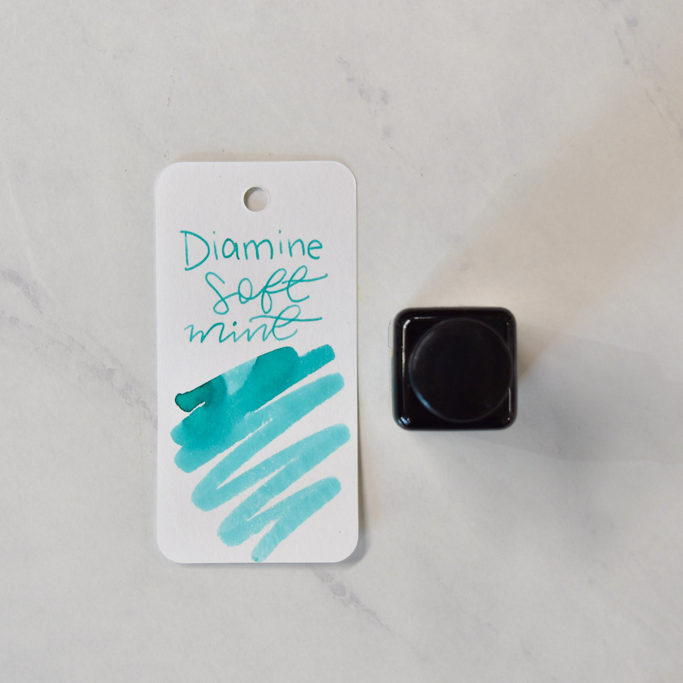 Diamine Soft Mint Ink Bottle blue 30ml