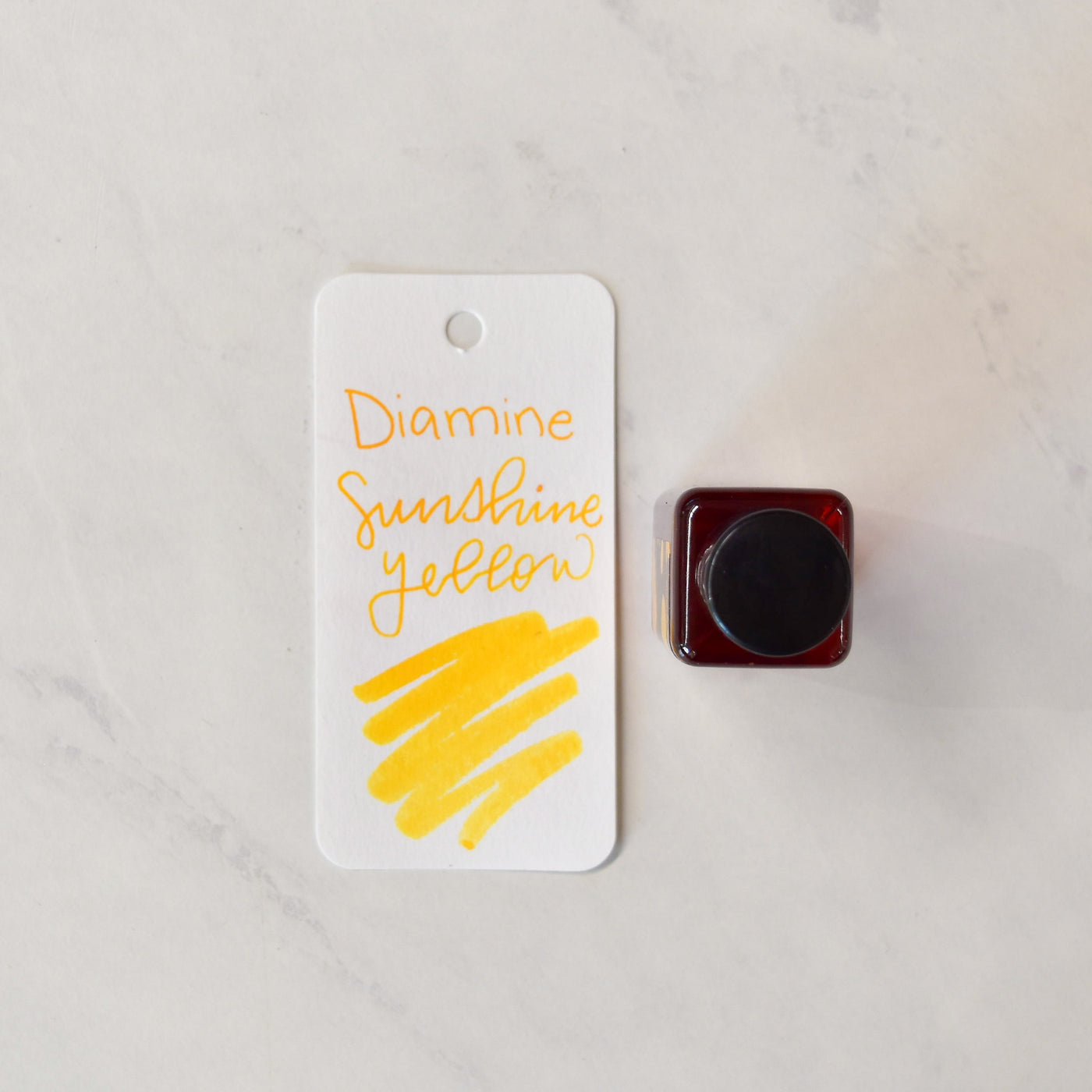 Diamine Sunshine Yellow Ink Bottle 30ml