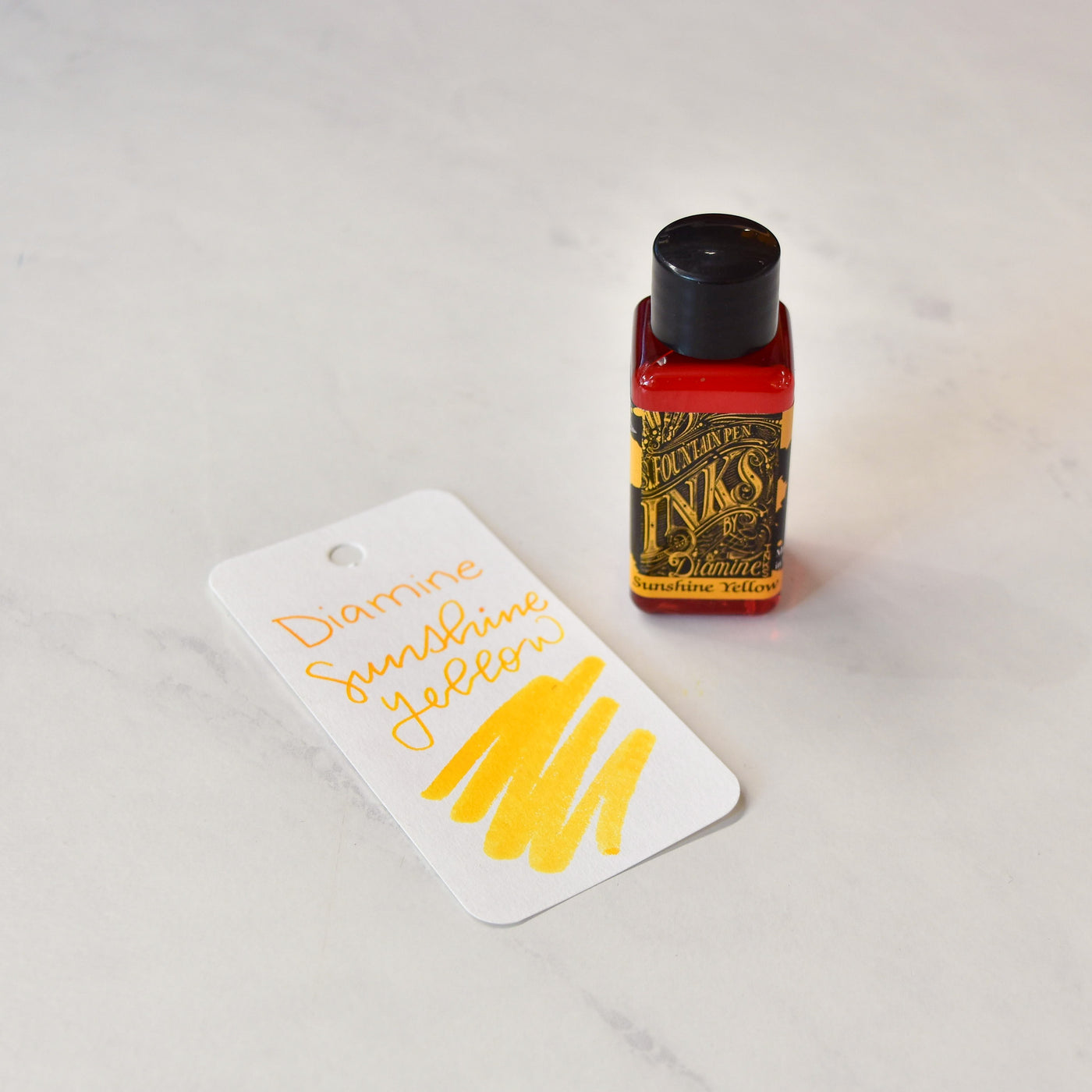 Diamine Sunshine Yellow Ink Bottle