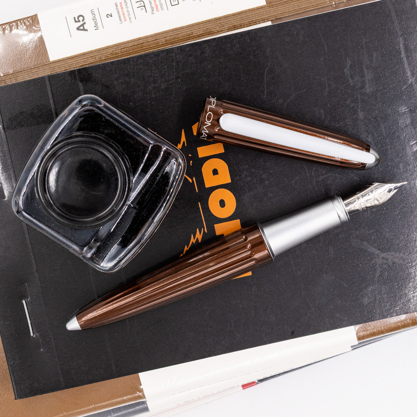 Diplomat Aero Fountain Pen - Marrakesh lacquer