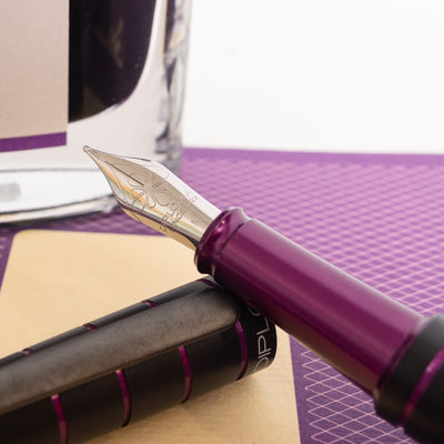 Diplomat Elox Purple Fountain Pen Nib