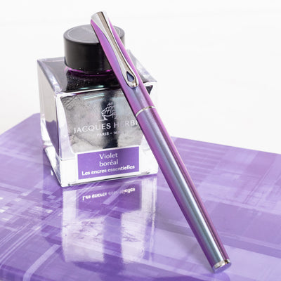 Diplomat Traveller Funky Fountain Pen - Petrol metal