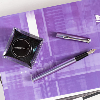 Diplomat Traveller Funky Fountain Pen - Petrol purple