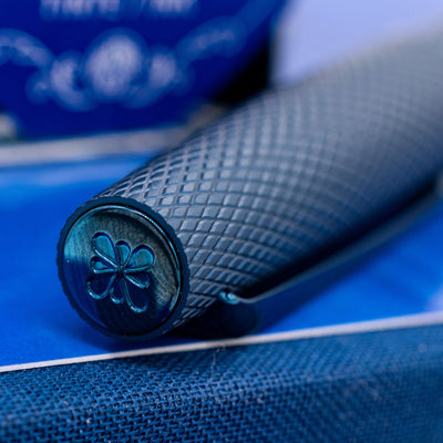 Diplomat Viper Rollerball Pen - Blue cap top