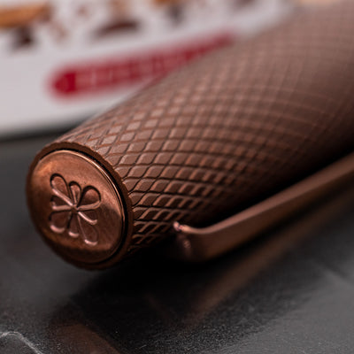 Diplomat Viper Rollerball Pen - Brown cap top