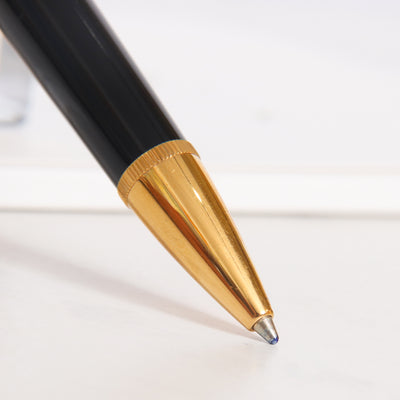 Dunhill Sentryman Black & Gold Ballpoint Pen - Preowned Tip