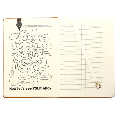 Esterbrook "Write Your Story" Camel Journal ABC