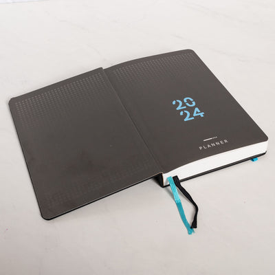 Endless Black 2024 Daily Planner inside cover
