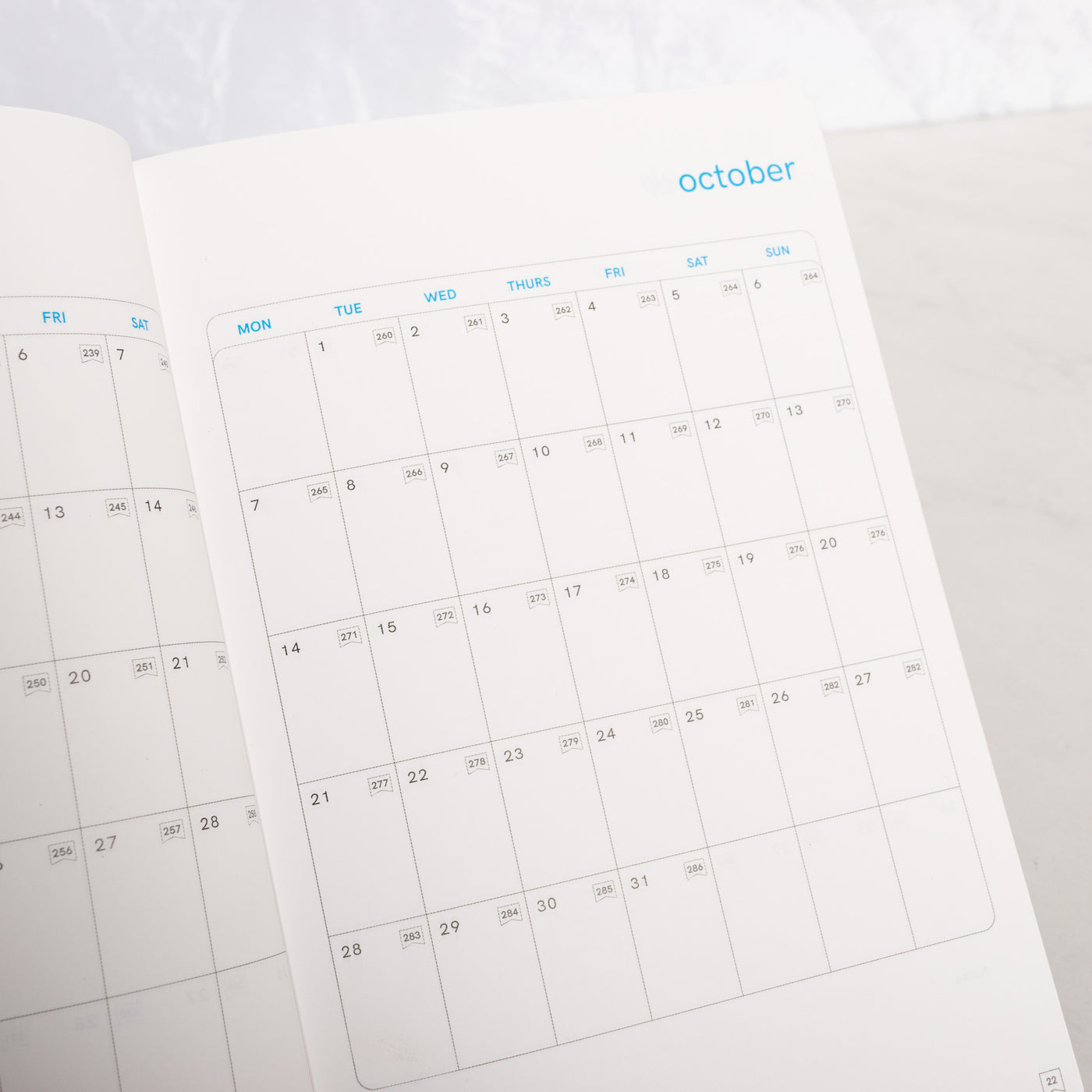 Endless Black 2024 Daily Planner inside
