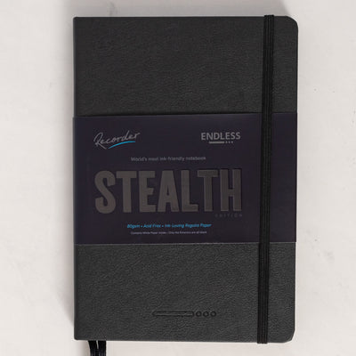 Endless Stealth Recorder Dotted Regalia Notebook cover